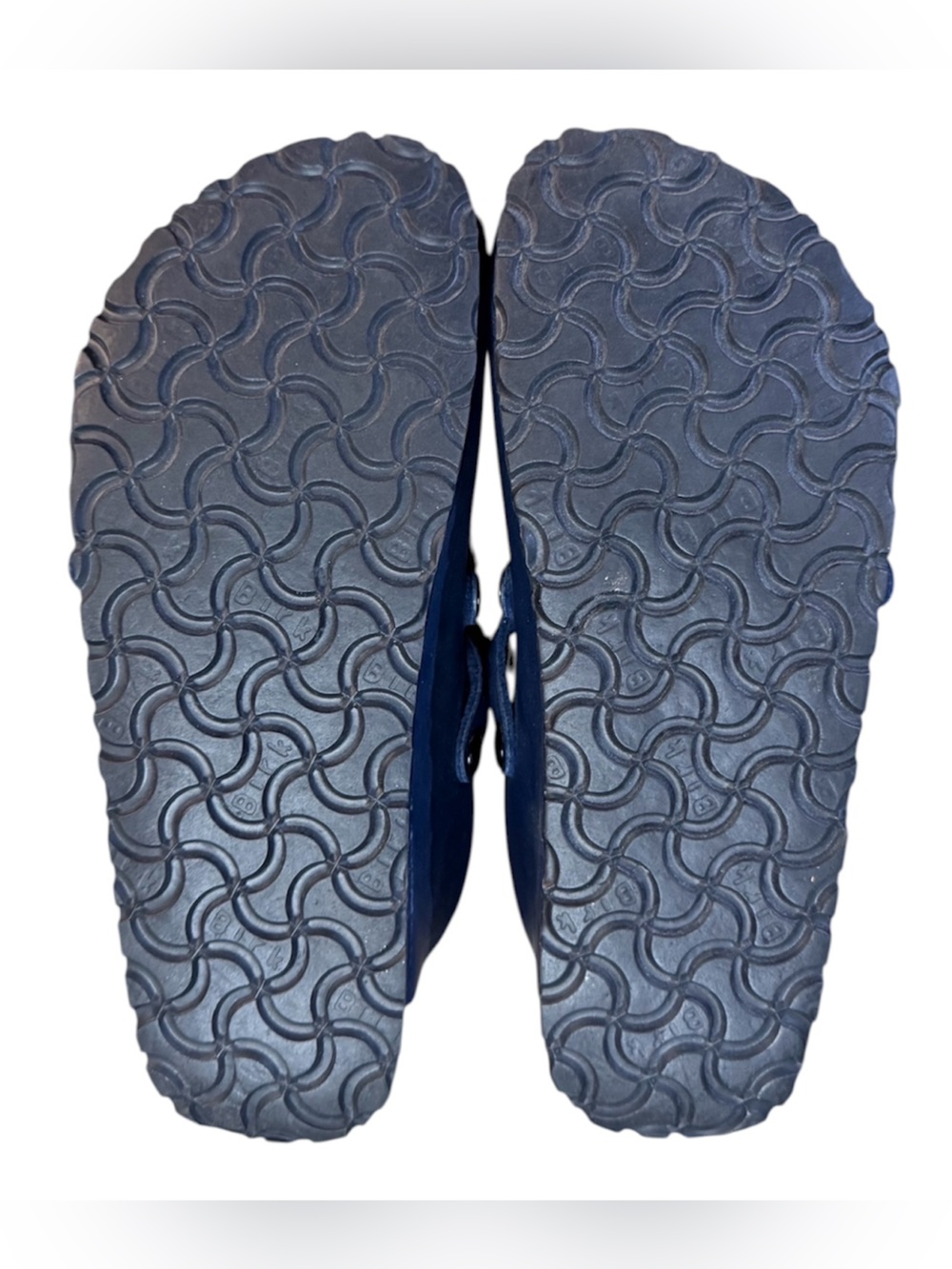 Birki’s by Birkenstock Dorian Navy Leather Mary Jane Clogs Women’s Size 7 - Picture 7 of 9